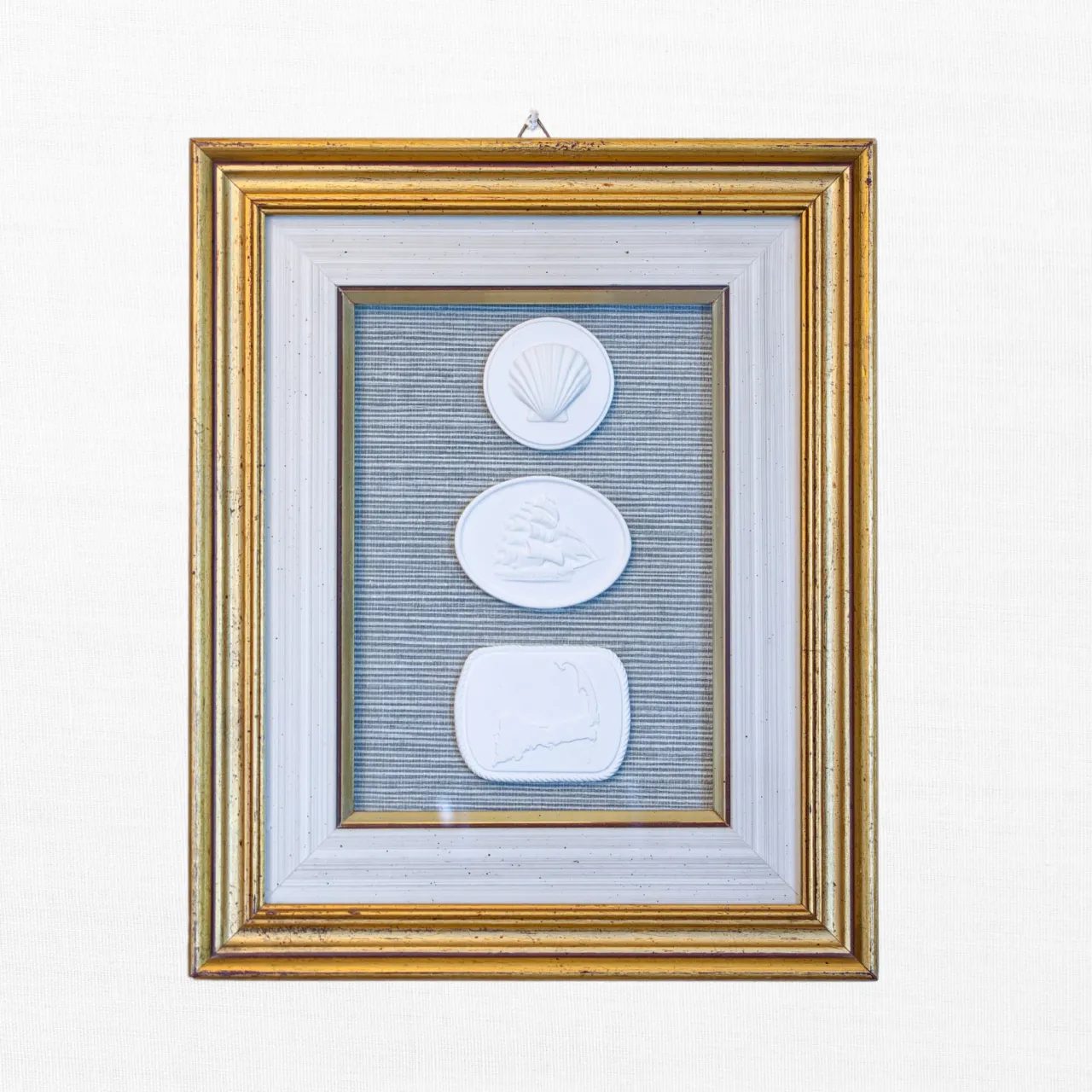 Cape Cod Intaglio Trio in Vintage Frame