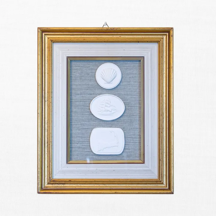 Cape Cod Intaglio Trio in Vintage Frame
