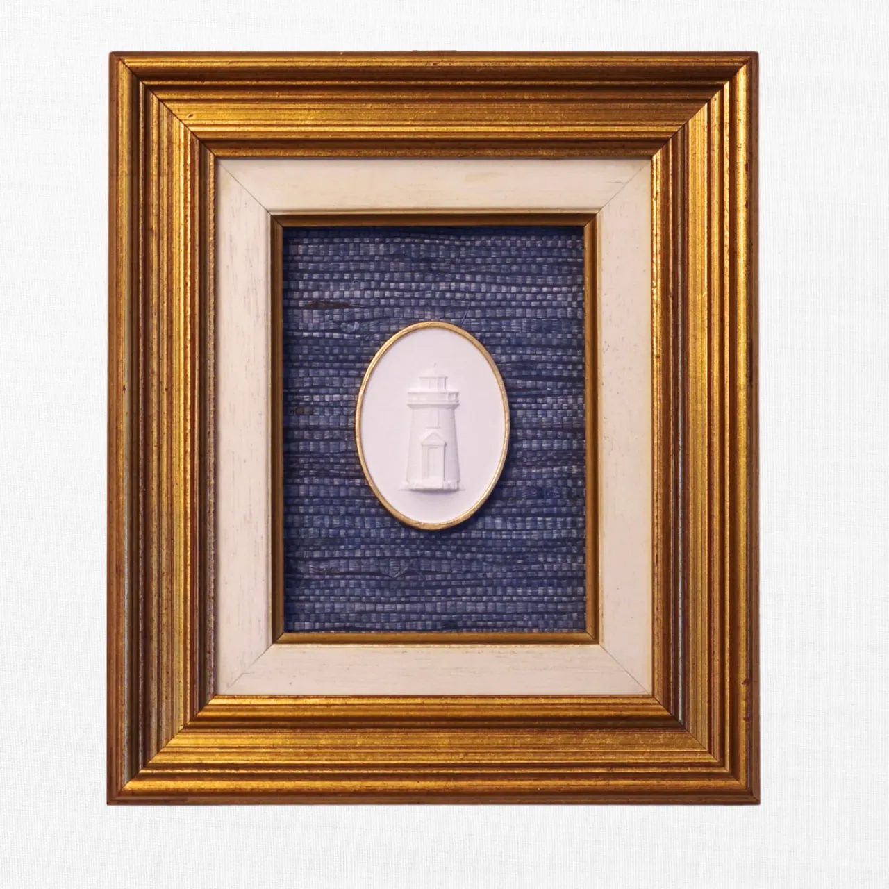 Harbor Sentinel - Brant Point Lighthouse Framed Intaglio