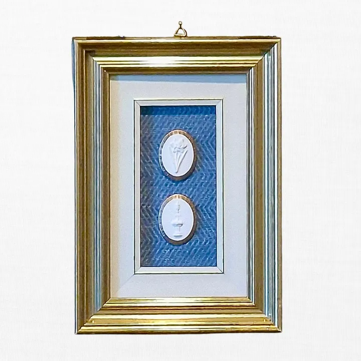 Blue Current - Fountain & Daffodil Intaglios