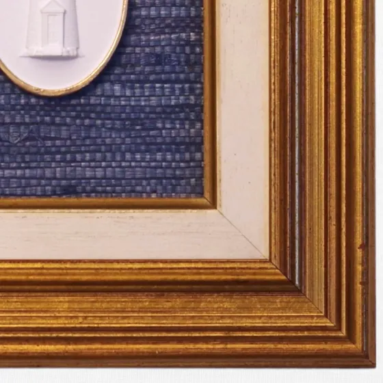 Harbor Sentinel - Brant Point Lighthouse Framed Intaglio, view 2