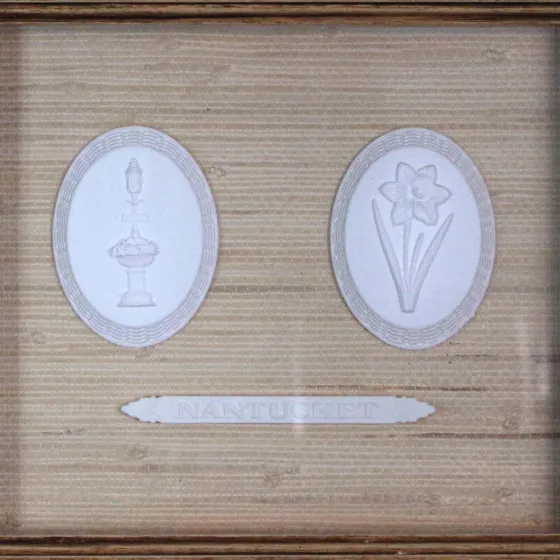 Nantucket Heritage - Fountain, Daffodil & Nameplate Deep-Set Intaglios, view 3
