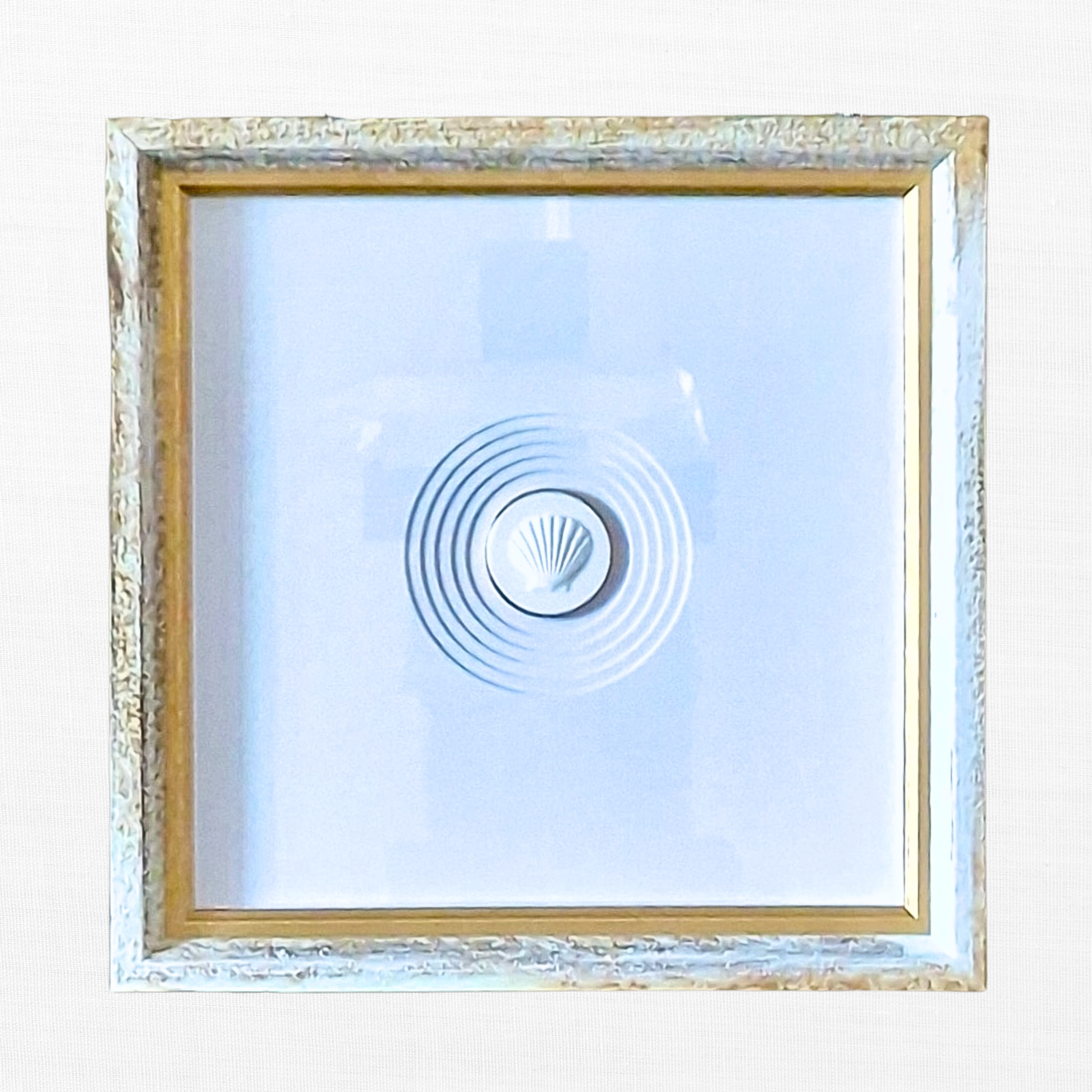 Still Tide – Scallop Intaglio in Relief