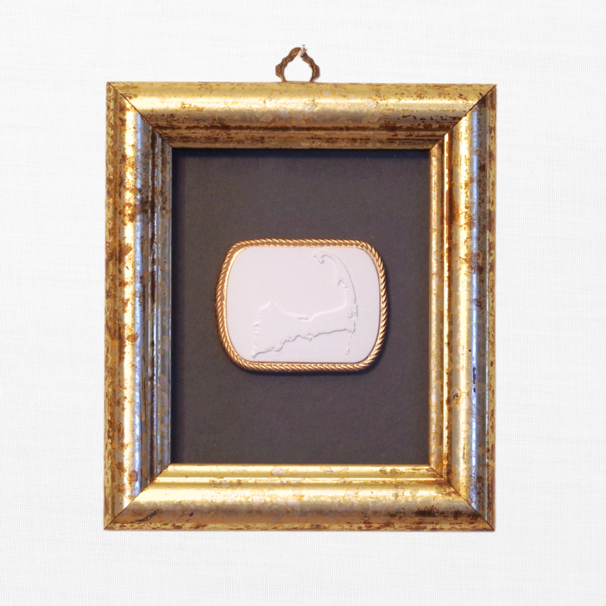 Harbor Silver – Cape Cod Map Framed Intaglio