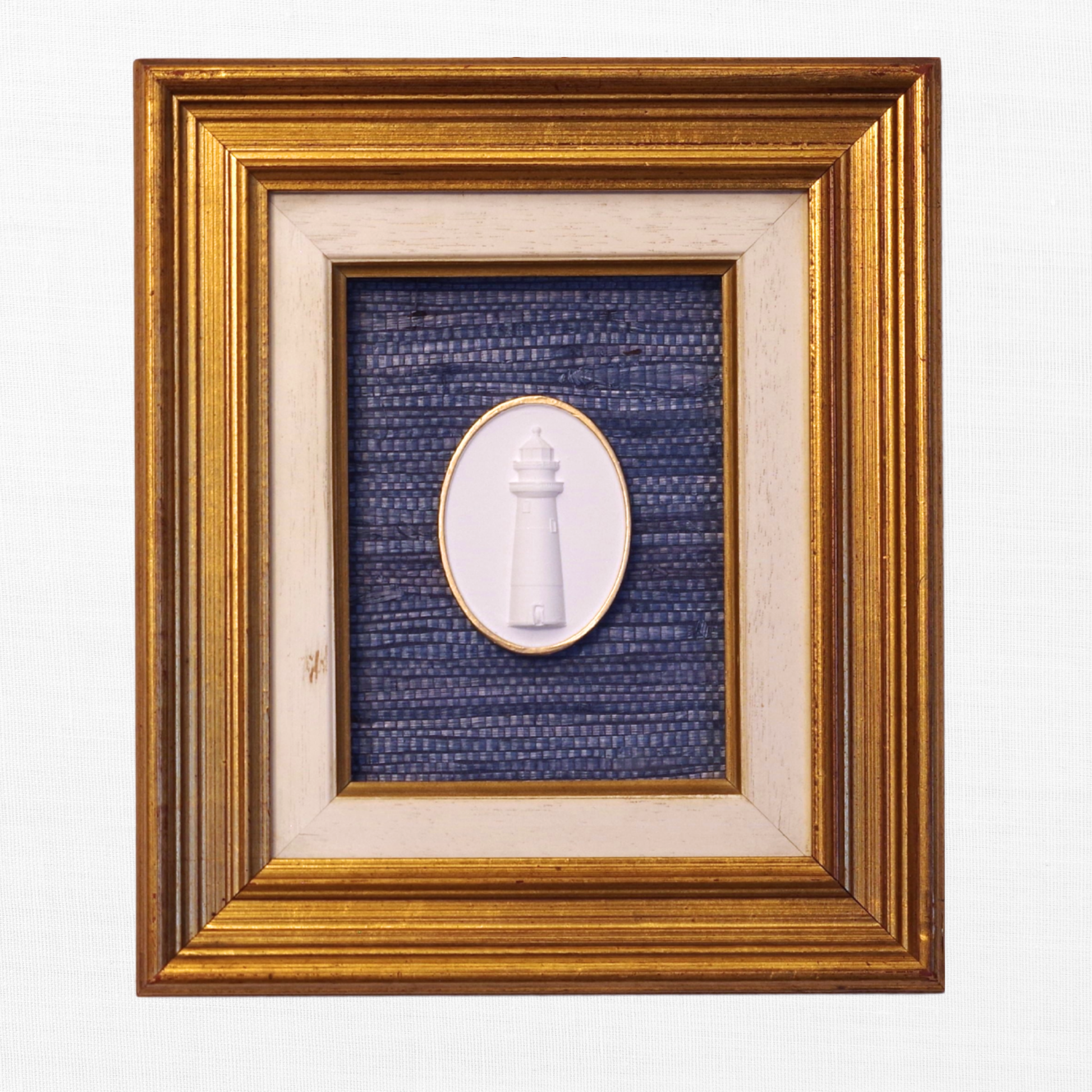 Harborside Beacon – Sankaty Lighthouse Framed Intaglio