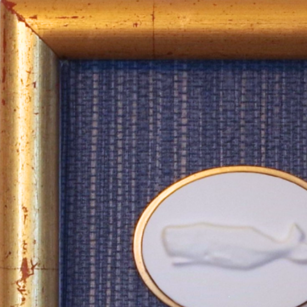 Mariner’s Trio - Whale, Nantucket & Tall Ship Framed Intaglios