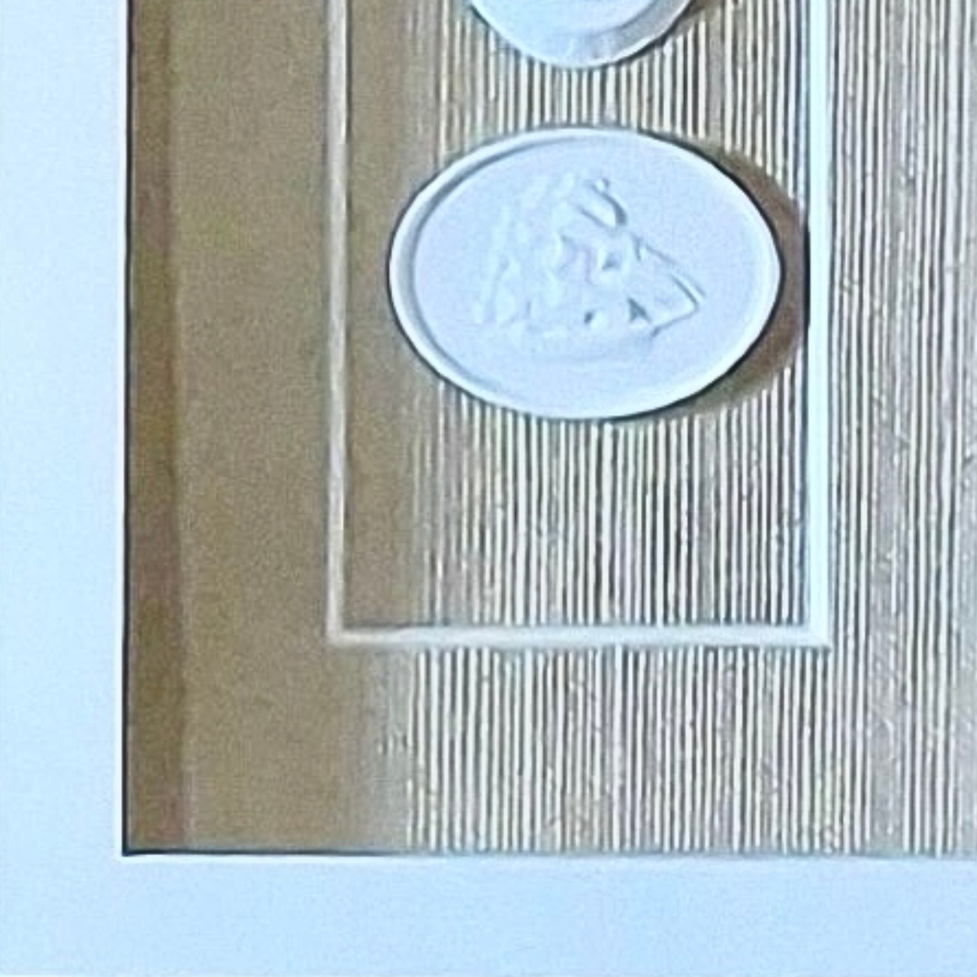 Coastal Column – Nautical Motif Vertical Framed Intaglios