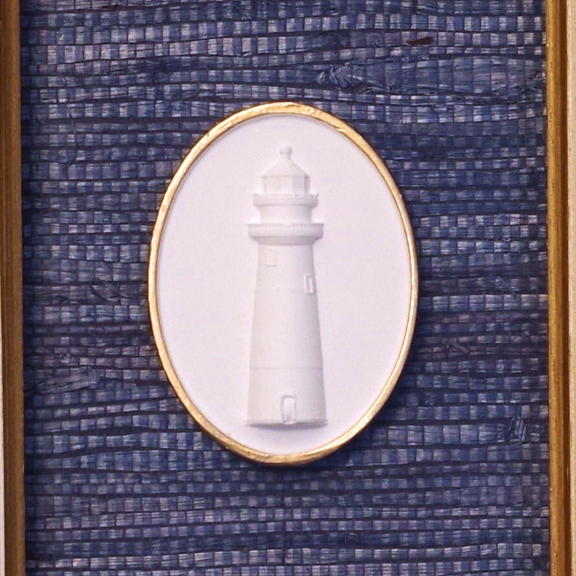 Harborside Beacon – Sankaty Lighthouse Framed Intaglio